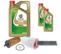 Febi Controllo Set 7L castrol edge Titanio FST 5W-30 Ll per Mini