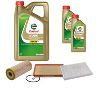 FEBI Controllo Set 7L Castrol EDGE Titanium FST 5W-30 LL Per Audi A3 8L1 1.9