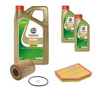 FEBI Controllo Set 7L Castrol EDGE Titanium FST 5W-30 LL Per BMW 5er E60