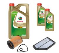 FEBI Controllo Set 7L Castrol EDGE Titanium FST 5W-30 LL Per Honda CR-V III