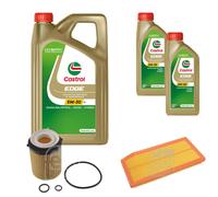 FEBI Controllo Set 7L Castrol EDGE Titanium FST 5W-30 LL Per Mercedes-Benz