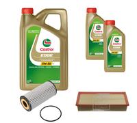 FEBI Controllo Set 7L Castrol EDGE Titanium FST 5W-30 LL Per VW Beetle