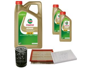 FEBI Controllo Set 7L Castrol EDGE Titanium FST 5W-30 LL Per VW Golf IV