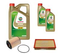 FEBI Controllo Set 7L Castrol EDGE Titanium FST 5W-30 LL Per VW Multivan V