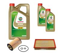 FEBI Controllo Set 7L Castrol EDGE Titanium FST 5W-30 LL Per VW Transporter