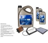 Febi Controllo Set 7L GM 5W-30 dexos2 Longlife per Chevrolet Captiva C100