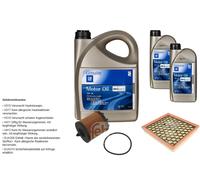 FEBI Controllo Set 7L GM 5W-30 DEXOS2 Longlife Per Chevrolet Malibu V300 2.4