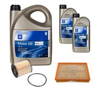 FEBI Controllo Set 7L GM 5W-30 DEXOS2 Longlife Per Opel Vectra C Caravan