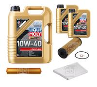 FEBI Controllo set 7L LIQUI MOLY 10W-40 Bassa visciosità per Mercedes