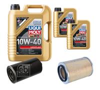 Febi Controllo Set 7L Liqui Moly 10W-40 Bassa Visciosità per VW Transporter