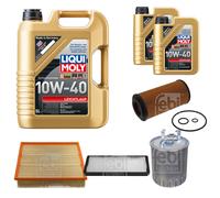 FEBI Controllo set 7L LIQUI MOLY 10W-40 Buon funzionamento per Mercedes Sprinter