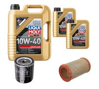 FEBI Controllo Set 7L LIQUI MOLY 10W-40 Leichtlauf Per Lancia Kappa Coupe