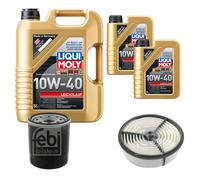 FEBI Controllo Set 7L LIQUI MOLY 10W-40 Leichtlauf Per Toyota 4 Runner _N1_