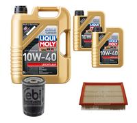 FEBI Controllo Set 7L LIQUI MOLY 10W-40 Leichtlauf Per VW Golf III 1H1 1.8