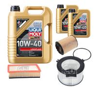 FEBI Controllo Set 7L LIQUI MOLY 10W-40 Leichtlauf Per VW Transporter IV Bus
