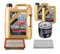 Febi Controllo Set 7L Liqui Moly 10W-40 Scorrevolezza per Fiat Marea