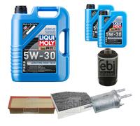 FEBI Controllo set 7L LIQUI MOLY 5W-30 Alto Da Molto Tempo Tech per VW Golf VI