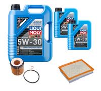 Febi Controllo Set 7L Liqui Moly 5W-30 da Molto Tempo Alto di Tech per BMW 3er