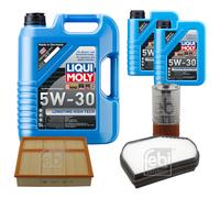 Febi Controllo Set 7L Liqui Moly 5W-30 da Molto Tempo Alto di Tech per Mercedes