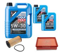 Febi Controllo Set 7L Liqui Moly 5W-30 da Molto Tempo Alto Tech per di Nissan