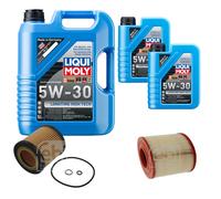 Febi Controllo Set 7L Liqui Moly 5W-30 da Molto Tempo High-Tech per BMW 3er E90