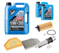 Febi Controllo Set 7L Liqui Moly 5W-30 da Molto Tempo High-Tech per BMW 3er G20