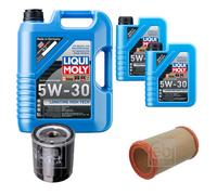 Febi Controllo Set 7L Liqui Moly 5W-30 da Molto Tempo High-Tech per Lancia