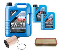 Febi Controllo Set 7L Liqui Moly 5W-30 da Molto Tempo High-Tech per VW Di Tiguan