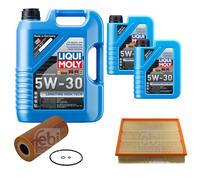 FEBI Controllo set 7L LIQUI MOLY 5W-30 Longtime Alta tecnologia per Mercedes