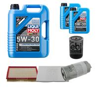 FEBI Controllo Set 7L LIQUI MOLY 5W-30 Longtime High Tech Per Audi A6 4A C4
