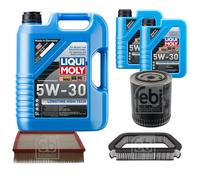 FEBI Controllo Set 7L LIQUI MOLY 5W-30 Longtime High Tech Per Audi A8 4E