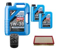 FEBI Controllo Set 7L LIQUI MOLY 5W-30 Longtime High Tech Per Audi Cabriolet
