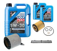 FEBI Controllo Set 7L LIQUI MOLY 5W-30 Longtime High Tech Per BMW 1Er E81