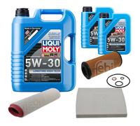 FEBI Controllo Set 7L LIQUI MOLY 5W-30 Longtime High Tech Per BMW X5 E70
