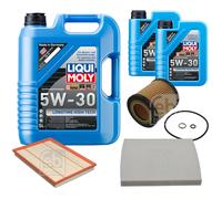 FEBI Controllo Set 7L LIQUI MOLY 5W-30 Longtime High Tech Per BMW X5 E70 3.0