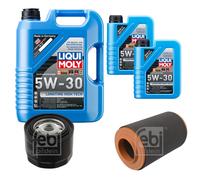 FEBI Controllo Set 7L LIQUI MOLY 5W-30 Longtime High Tech Per Fiat Ducato