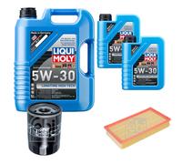 FEBI Controllo Set 7L LIQUI MOLY 5W-30 Longtime High Tech Per Jaguar S-Type