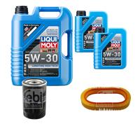 FEBI Controllo Set 7L LIQUI MOLY 5W-30 Longtime High Tech Per Mercedes Coupe