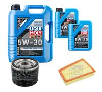 FEBI Controllo Set 7L LIQUI MOLY 5W-30 Longtime High Tech Per Renault Grand
