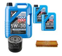 FEBI Controllo Set 7L LIQUI MOLY 5W-30 Longtime High Tech Per Volvo S40 I VS