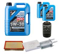 FEBI Controllo Set 7L LIQUI MOLY 5W-30 Longtime High Tech Per VW Multivan VI