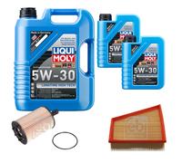 FEBI Controllo Set 7L LIQUI MOLY 5W-30 Longtime High Tech Per VW Polo 9N