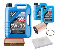 FEBI Controllo Set 7L LIQUI MOLY 5W-30 Longtime High Tech Per VW Transporter