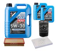 FEBI Controllo Set 7L LIQUI MOLY 5W-30 Longtime High Tech Per VW Transporter