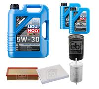 FEBI Controllo Set 7L LIQUI MOLY 5W-30 Longtime High Tech Per VW Transporter