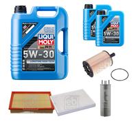 FEBI Controllo Set 7L LIQUI MOLY 5W-30 Longtime High Tech Per VW Transporter