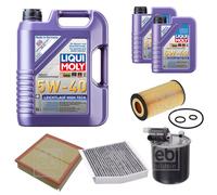 FEBI Controllo set 7L LIQUI MOLY 5W-40 Bassa visciosità High Tech per Mercedes B