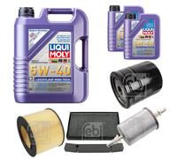 FEBI Controllo set 7L LIQUI MOLY 5W-40 Bassa visciosità High-Tech per Saab 9-5