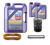 Febi Controllo Set 7L Liqui Moly 5W-40 Basso Attrito High-Tech per Mercedes Sl