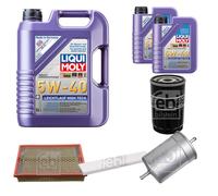 FEBI Controllo set 7L LIQUI MOLY 5W-40 Leichtlauf High-Tech per